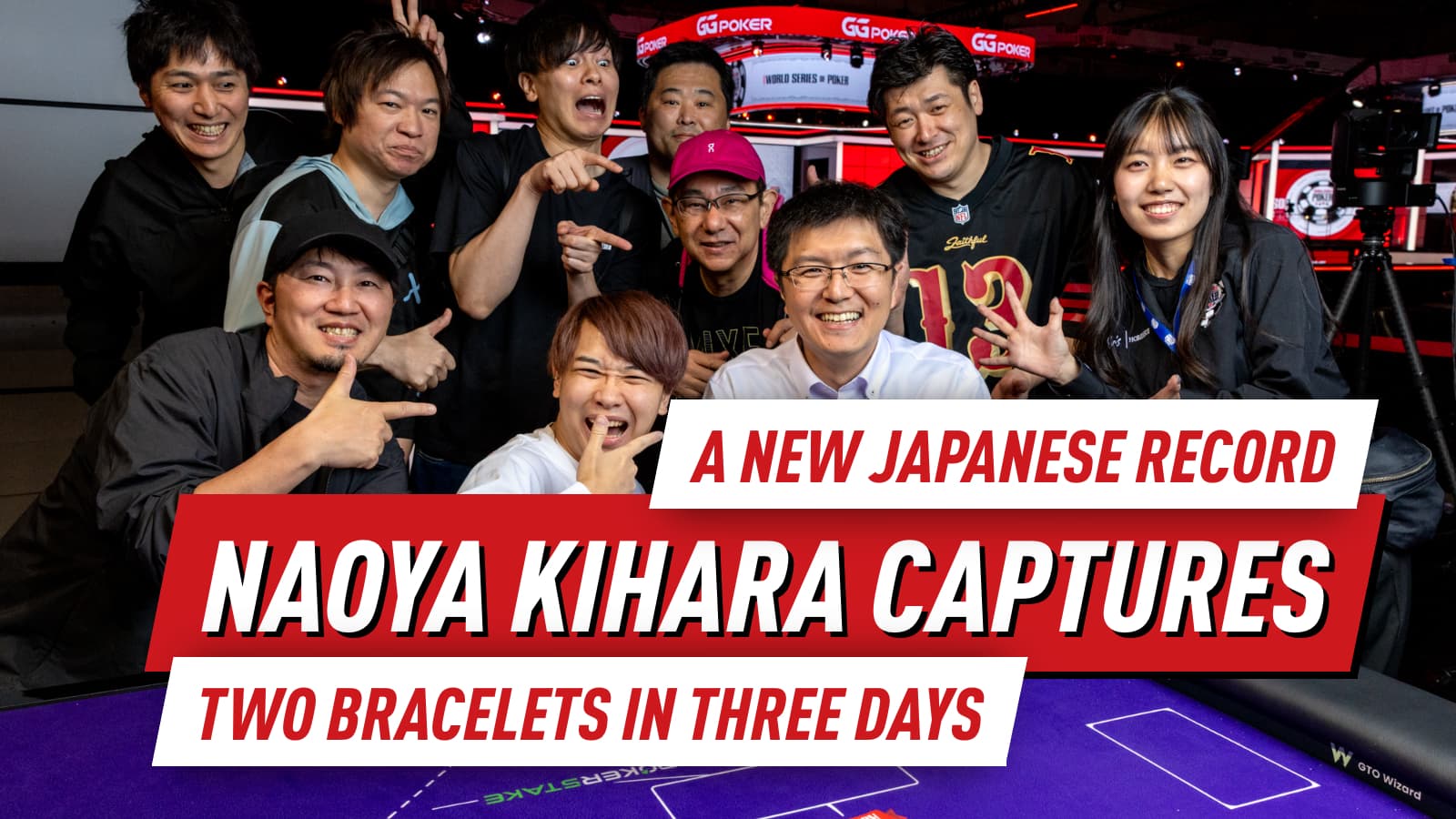 Naoya Kihara Becomes First Double Bracelet Winner of 2026 WSOP Following Incredible Three-Day Blitz