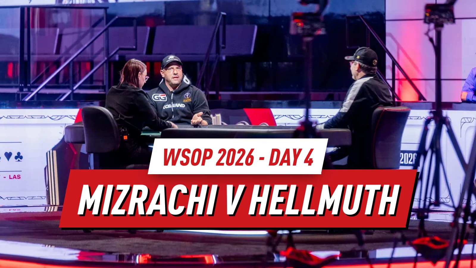 WSOP 2026 Day 4 Recap: Gheba and Daly Win Bracelets as Mizrachi Beats Hellmuth in $25K Heads-Up