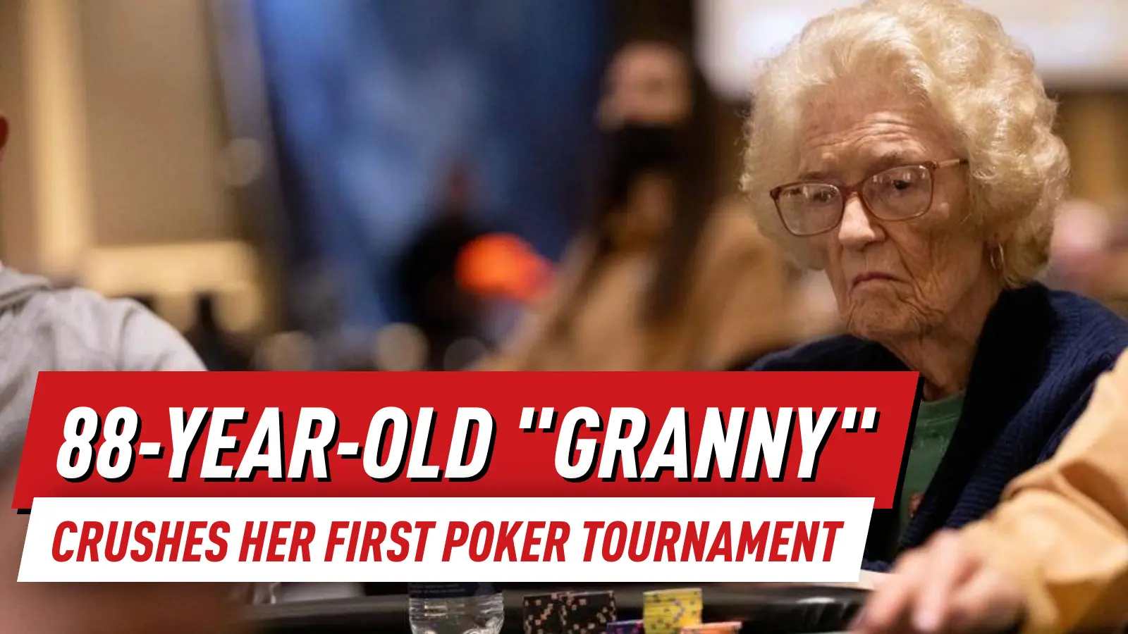 From Slots to Spades: 88-Year-Old "Granny" Crushes Her First Poker Tournament