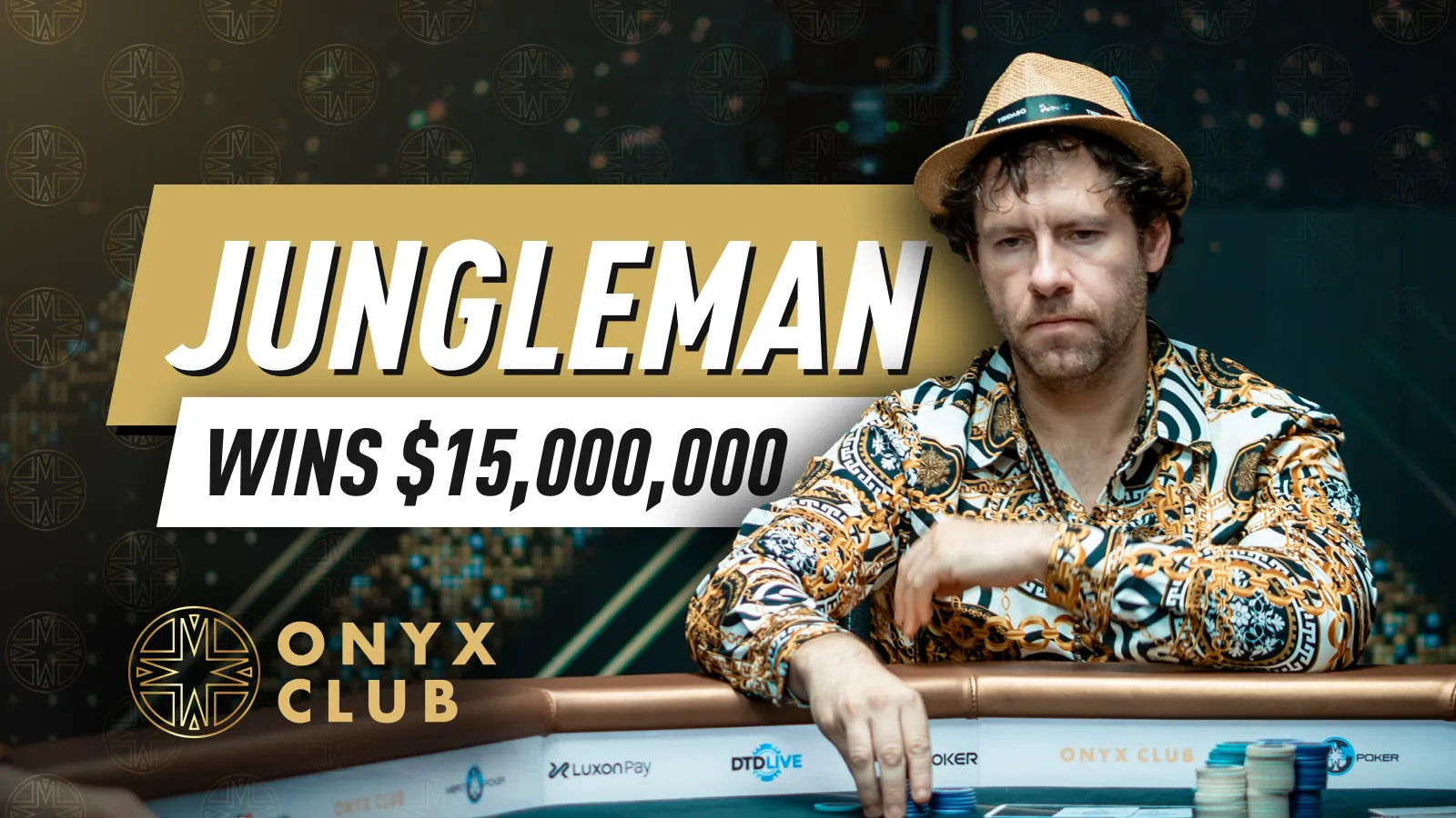 Dan Cates "Jungleman" Wins $15 Million in 1 Night