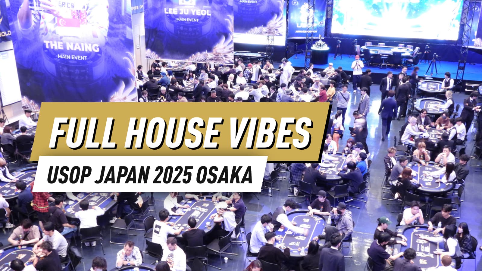 Inside the Action: Poker Influencers Take On USOP Osaka 2025