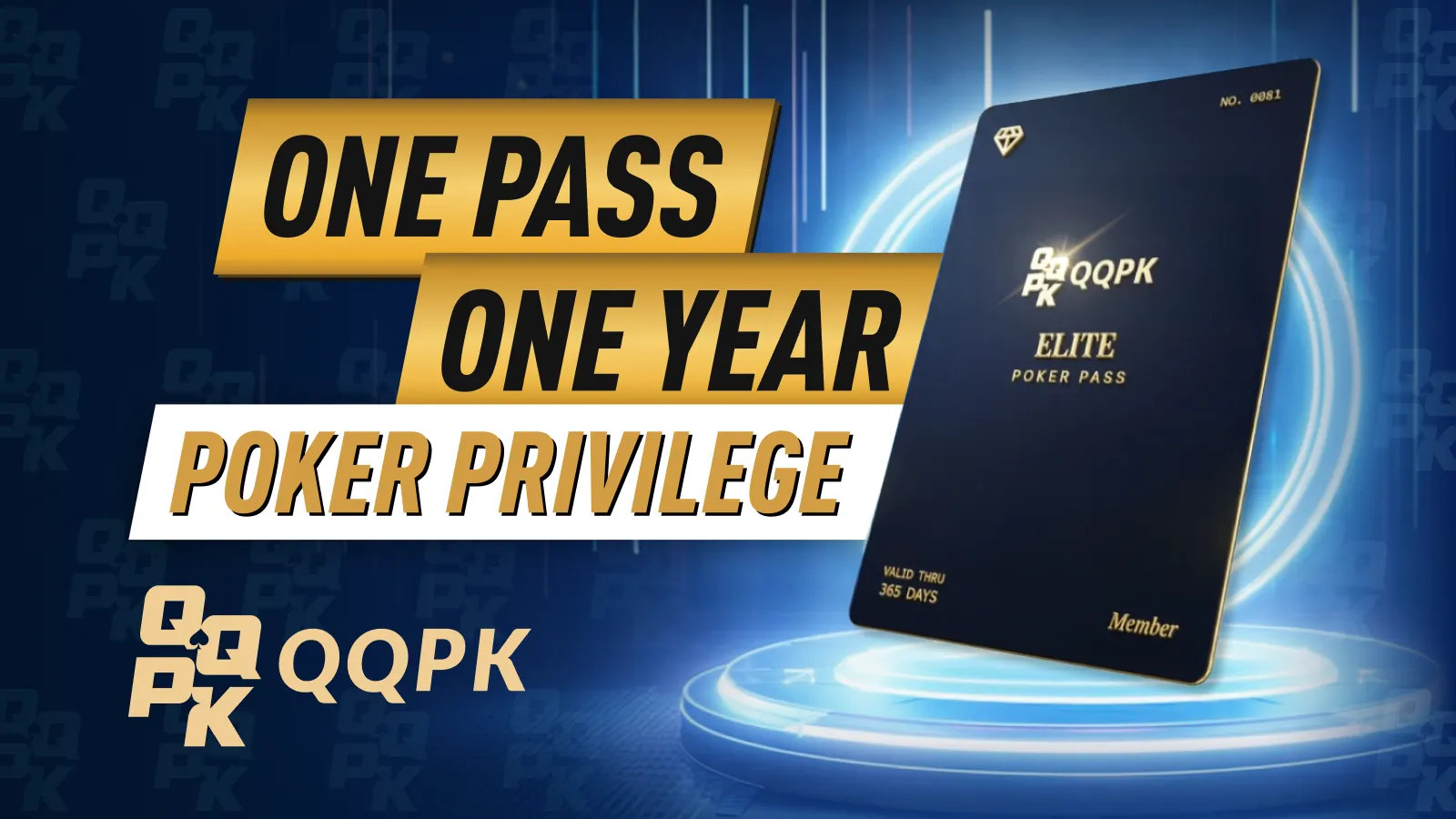 QQPK Elite Pass – One Pass. One Year. Total Poker Access
