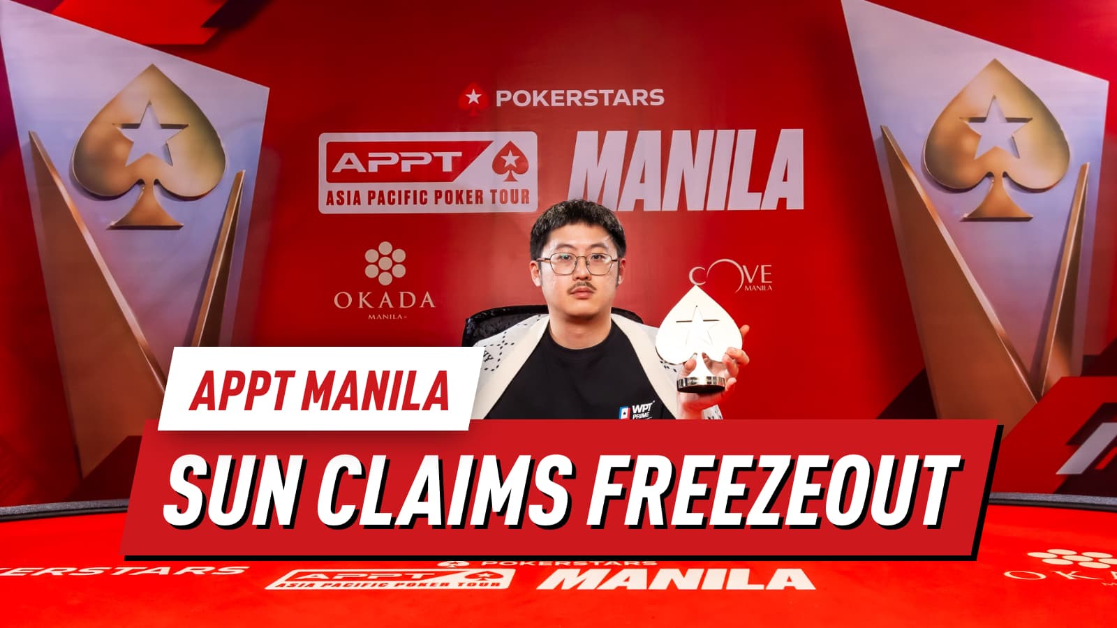 Deering and Sun Win Side Events on Day 3 of APPT Manila; APPT National Gears Up for Final Table on Day 4