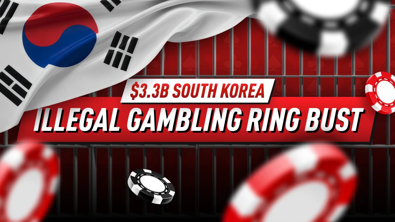Massive $3.3 Billion South Korea Illegal Gambling Ring Busted