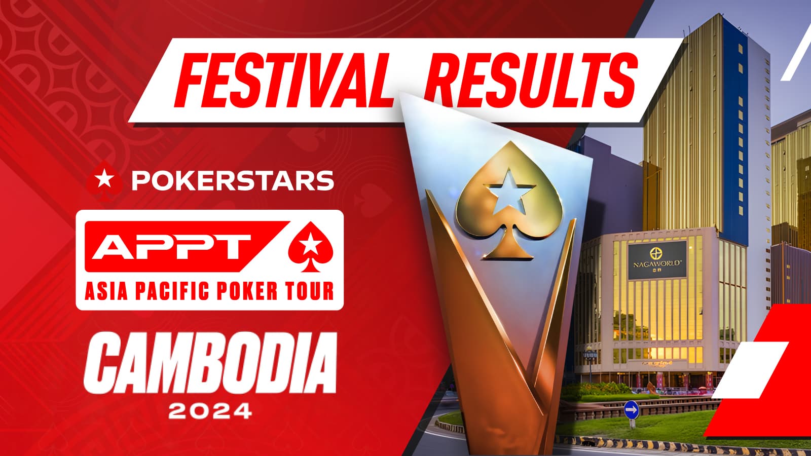 PokerStars APPT Cambodia 2024 - Festival Results