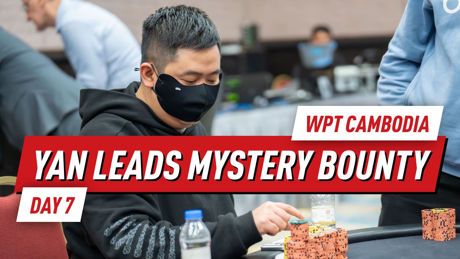 WPT Cambodia 2026: Wei Yan Leads Mystery Bounty; Weixuan Wang Wins 8-Max