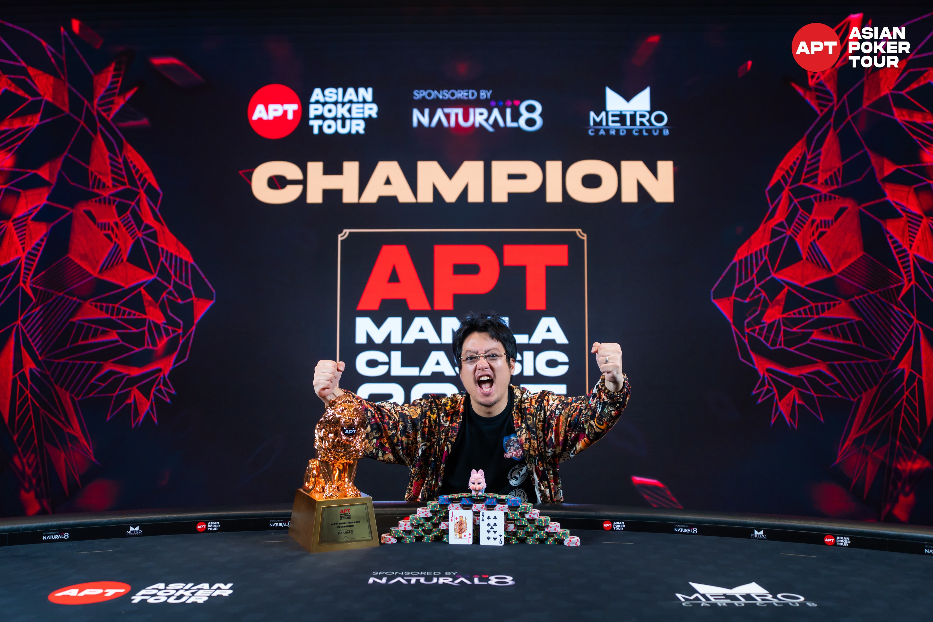 APT Manila Classic 2025 Concludes; Yohei Kitazato Wins High Roller