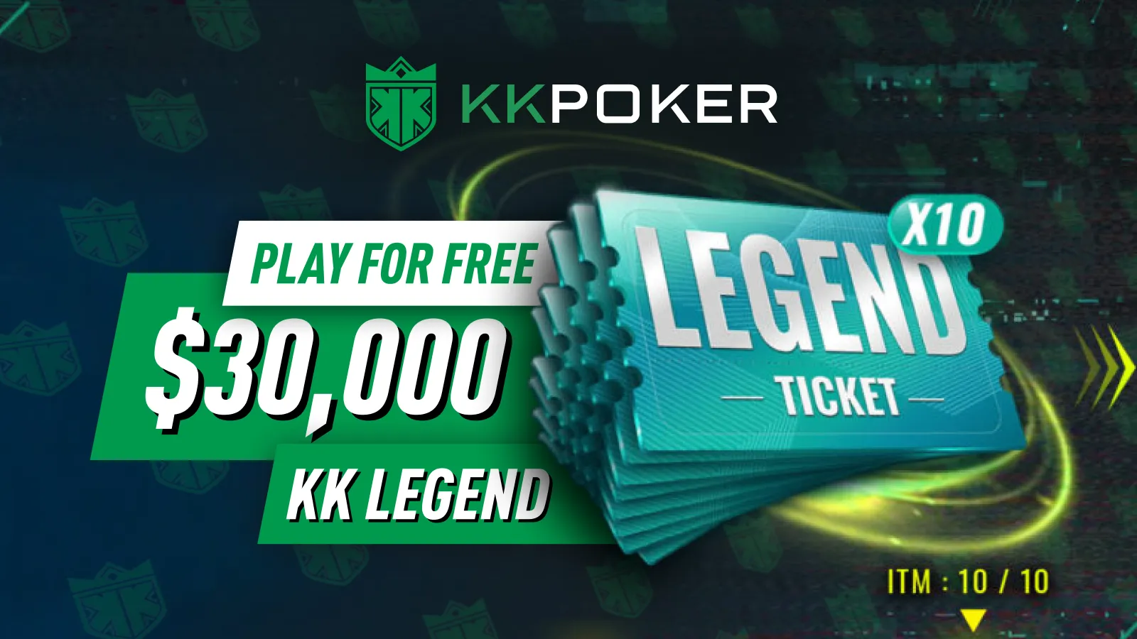 Play for FREE: The $30,000 KK Legend 2025
