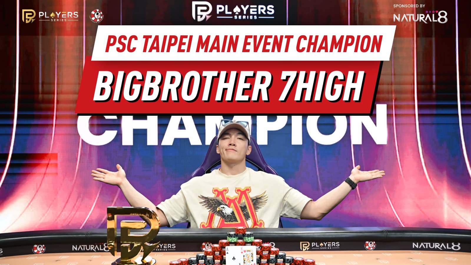 Seungmook Jung Goes from PS Championship Taipei SHR Runner-Up to Main Event Champion