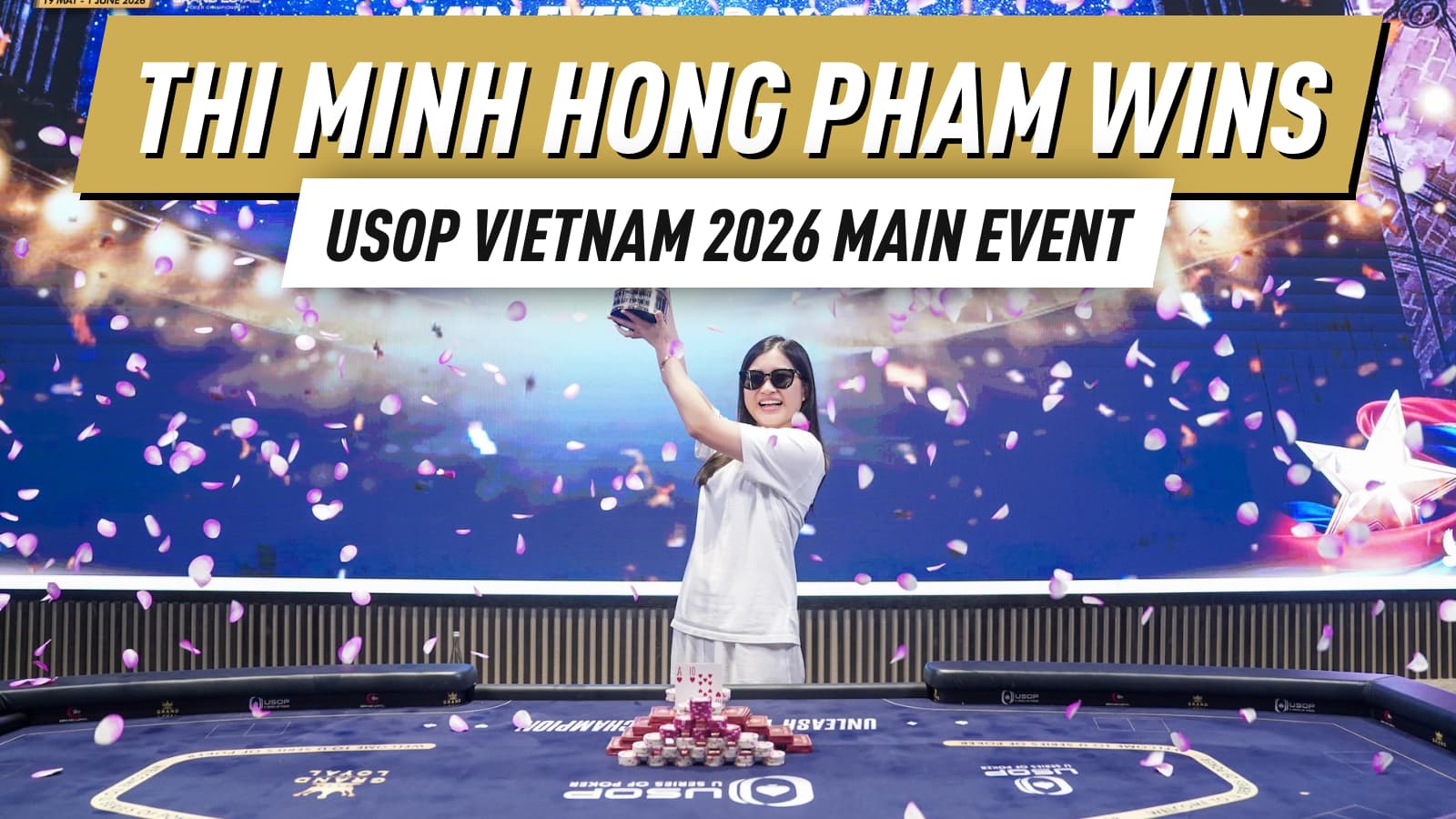 Thi Minh Hong Pham Tops 1,520 Entries to Become USOP's First Female Main Event Champion