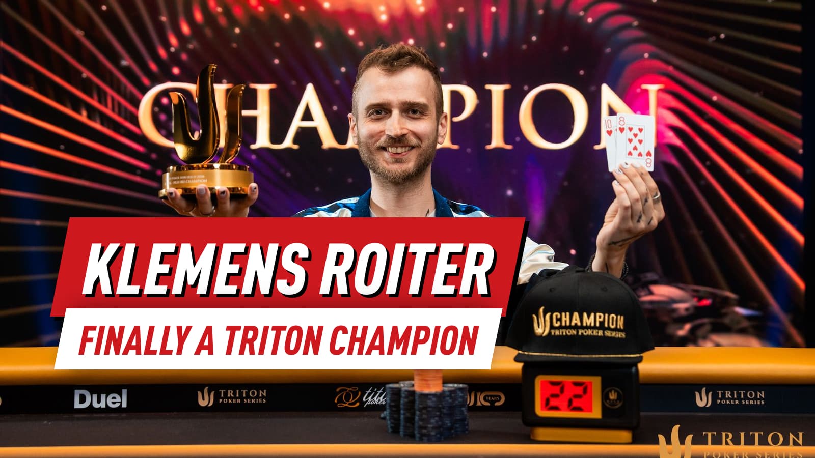 Klemens Roiter Ends Years of Near Misses With First Triton Trophy