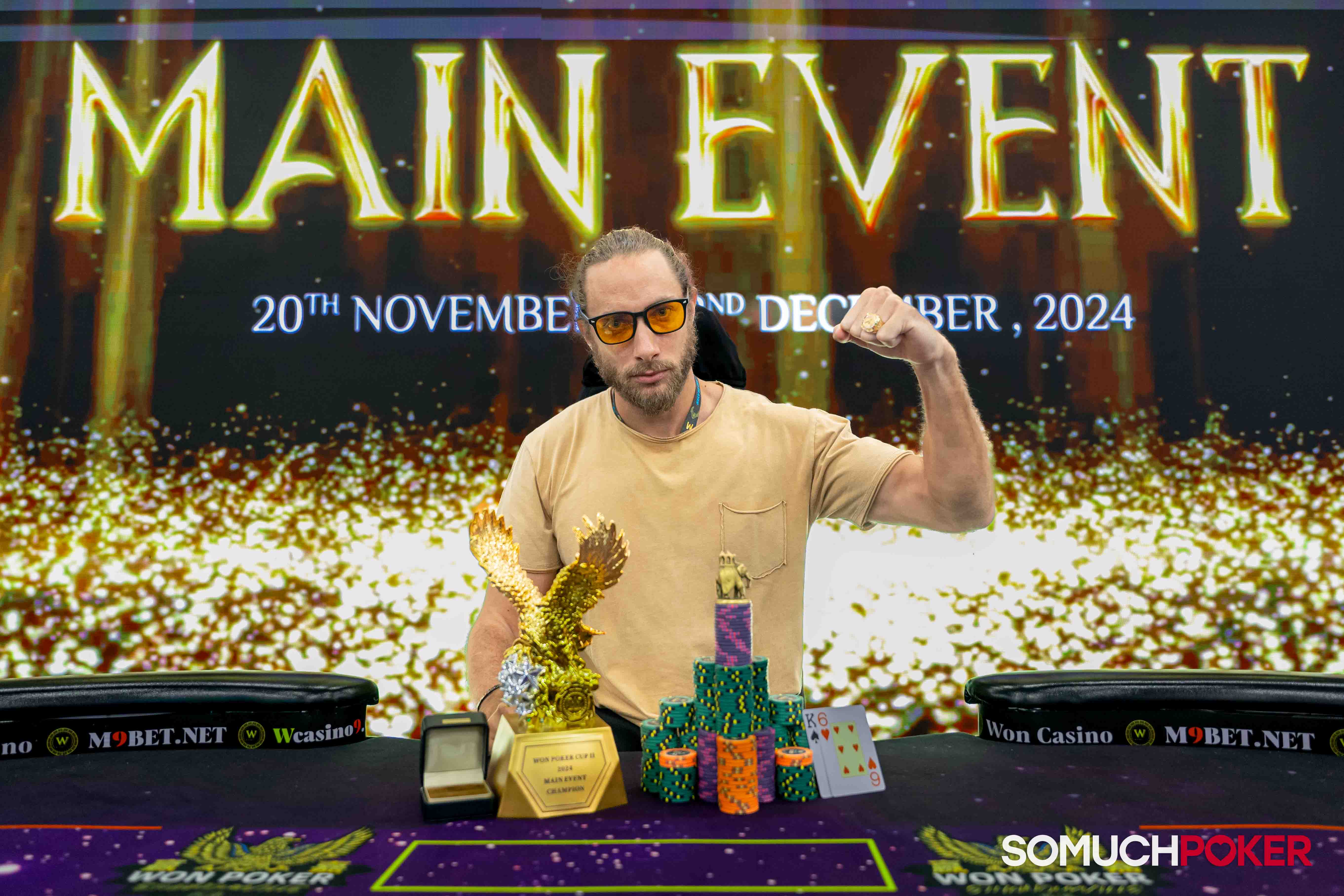 Ireland's Henri Hinds Emerges As Won Poker Cup II Main Event Champion