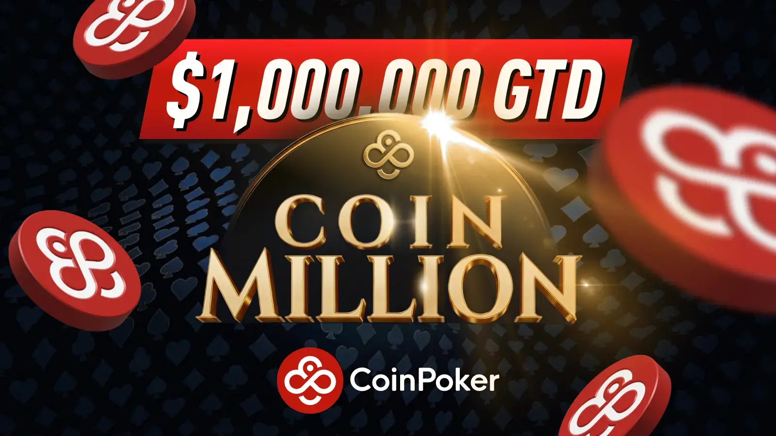 CoinMillion Satellites - Free Seats to $1M at CoinPoker