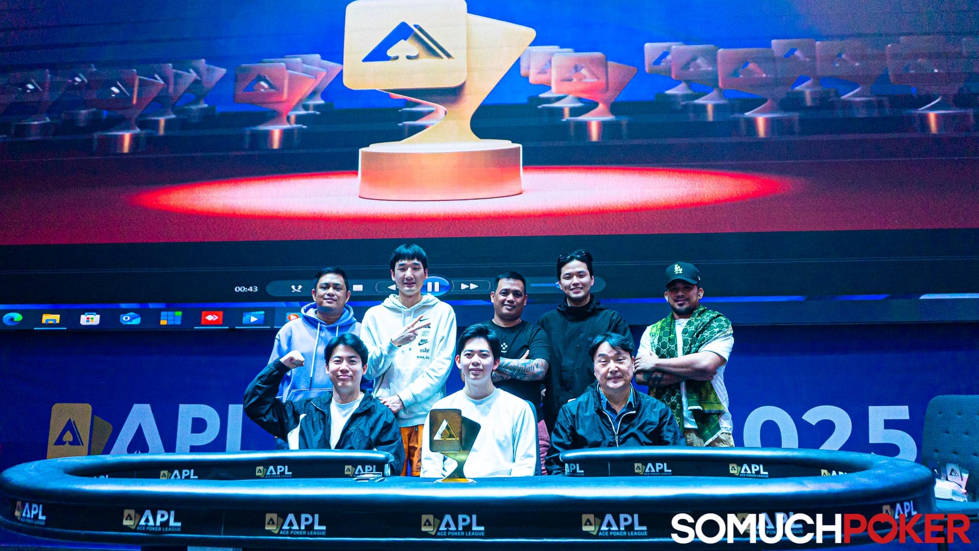 APL Manila Main Event Final Table Cast; PHP 9.65 Million (~USD 166,700) Up Top