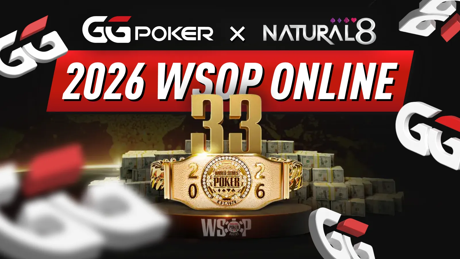 WSOP Online 2026 - 33 Bracelets, $25M Main Event