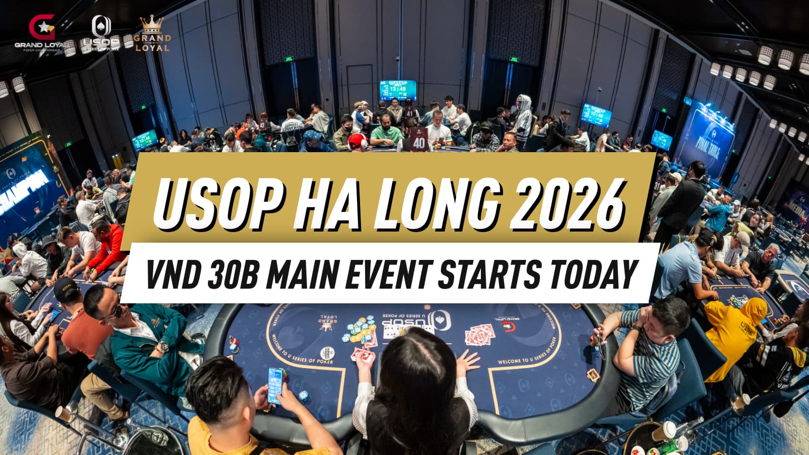 USOP Ha Long 2026 Builds Toward the VND 30 Billion Guaranteed Main Event