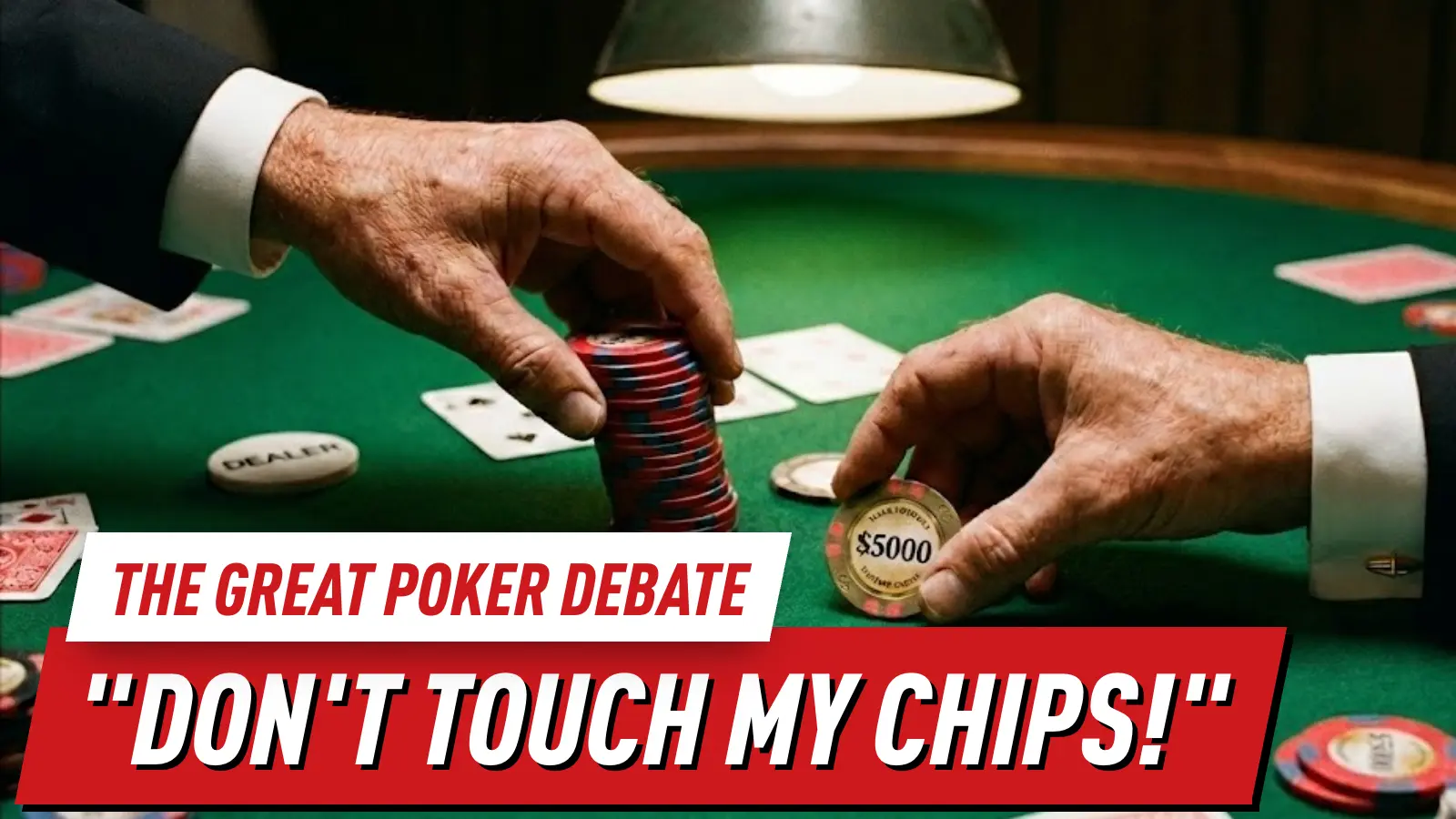 The Great Poker Debate – "Don't Touch My Chips!"