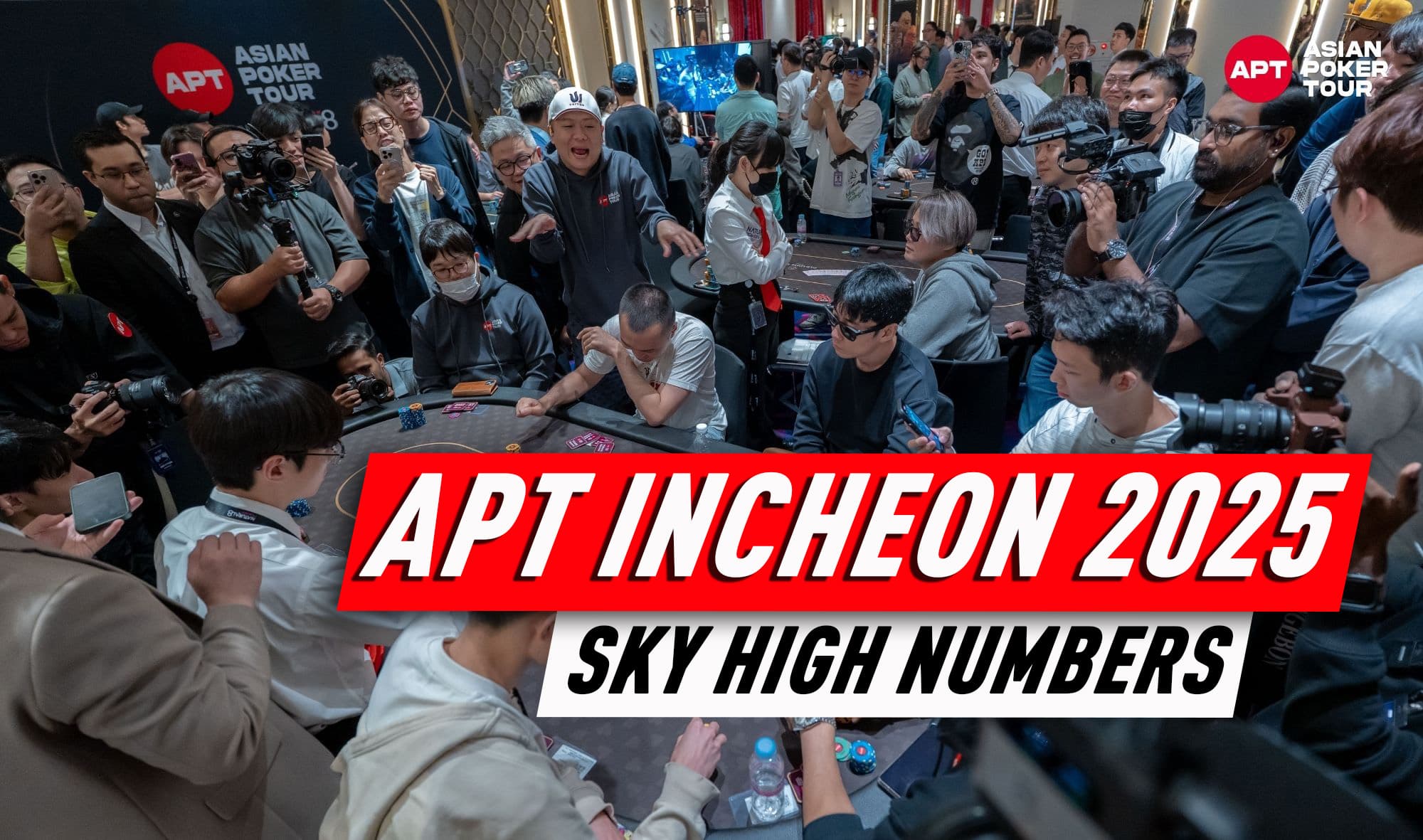 Sky High Numbers At APT Incheon 2025; Main Event Amasses Record ₩ 1.86B (~$1.4M)