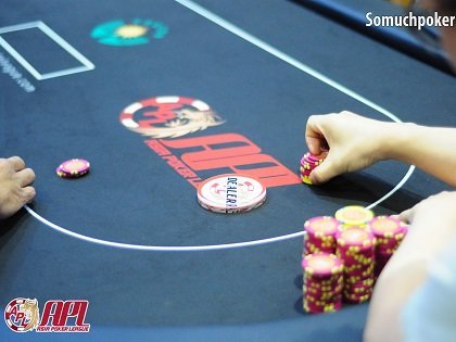 APL Road Series Main Event: Day 1A& B Chip counts