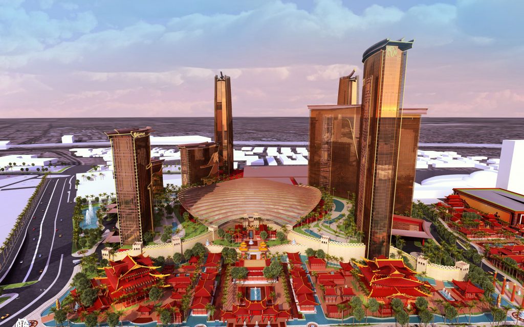 Illustration of Resorts World Las Vegas