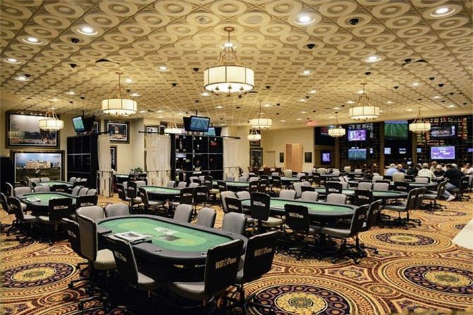 Caesars Palace Hotel & Casino poker room