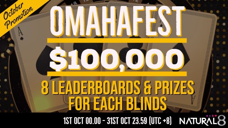 OMAHAFEST $100,000 8 LEADERBOARDS & PRIZES FOR EACH BLINDS