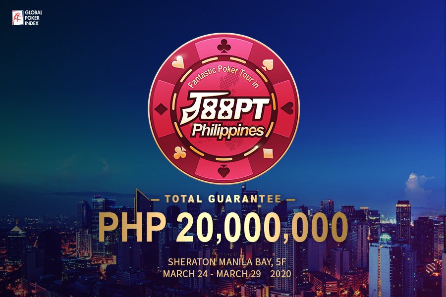 J88PT Philippines: Festival's guarantee boosted to PHP20M; Main event Buy-in reduced to PHP50,000