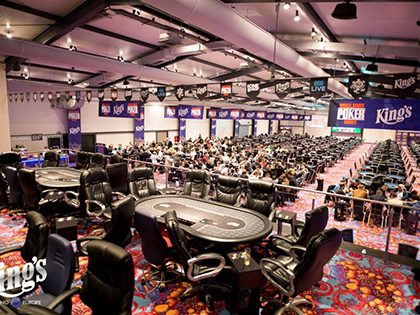 King's Casino poker room