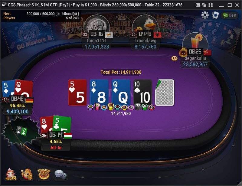 Day 22 GGS Phased 1M GTD 1