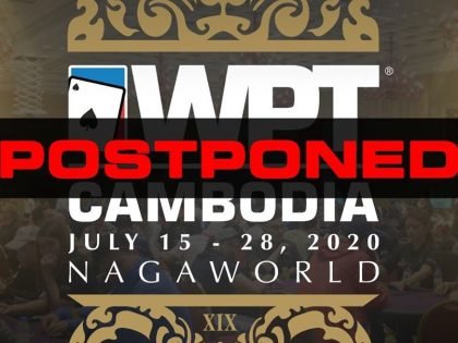 WPT Cambodia Cancelled