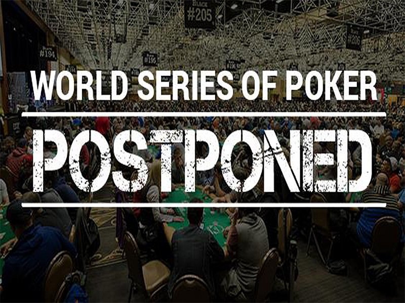 51st World Series of Poker 2020 Postponed for Fall
