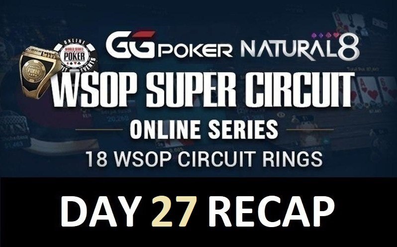 Natural8-WSOPC: MAIN EVENT charges past $6M; PLO MAIN rises to $1.8M; final four ring events coming up; first series win for Adrian Mateos