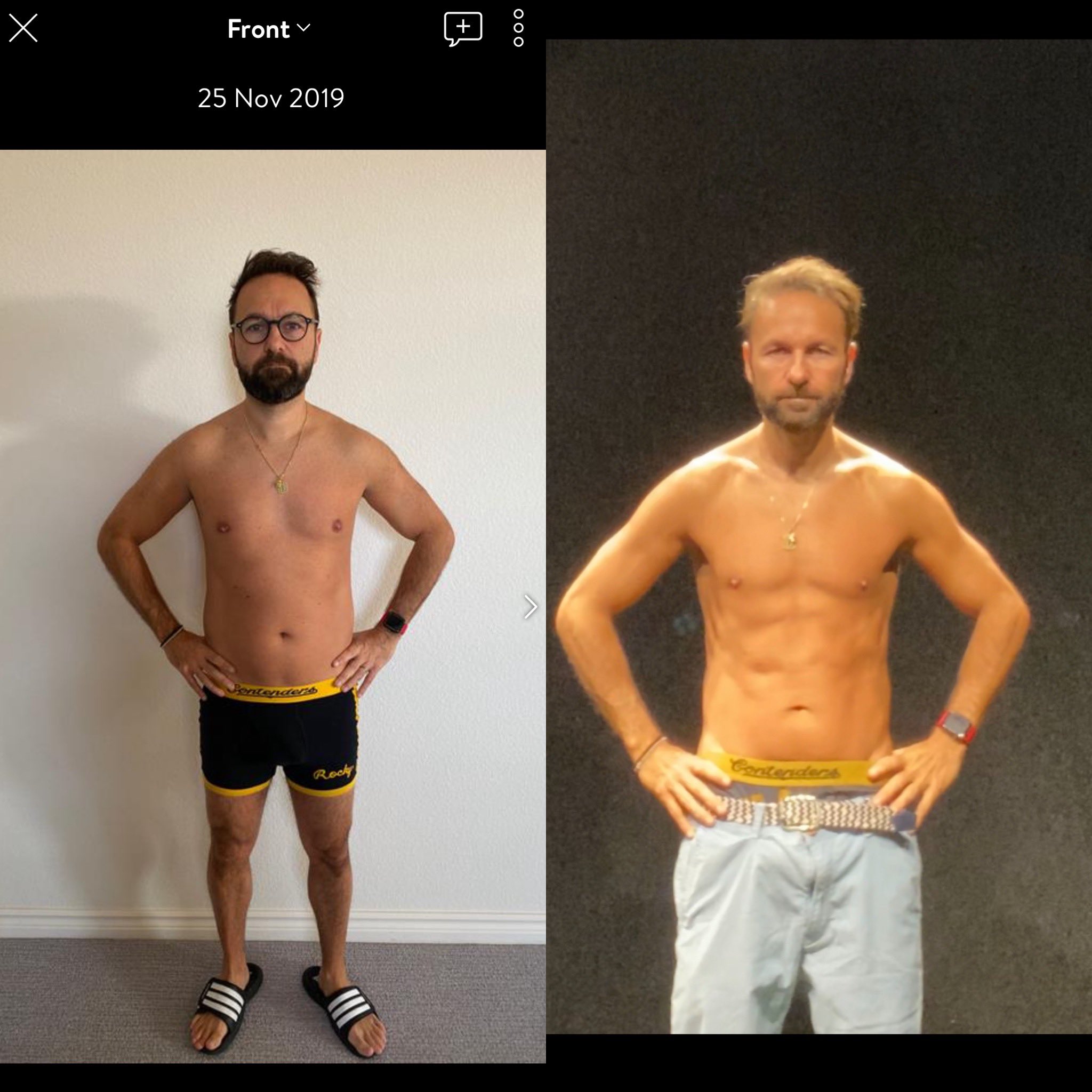 Daniel Negreanu fitness progress