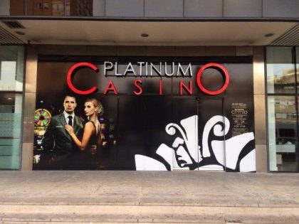 Platinum Casino Split entrance