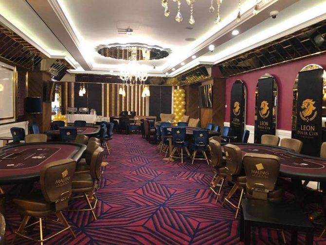 Leon Poker Club poker room
