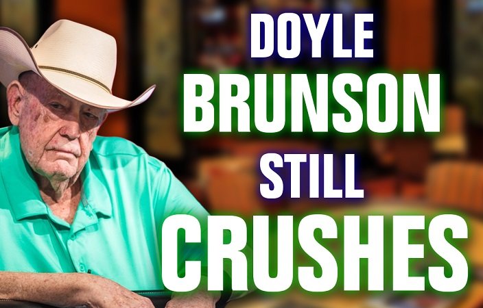 One Day of Poker : Doyle BRUNSON Destroys BOBBY’S ROOM