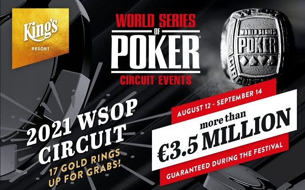 WSOP Circuit Europe 2021 Schedule
