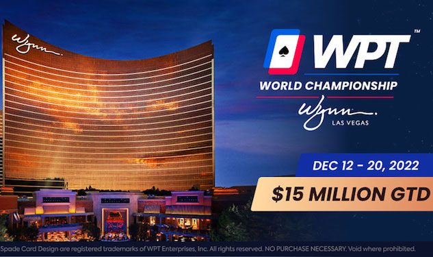 WPT World Championship arrives at Wynn Las Vegas this December; Full schedule unveiled