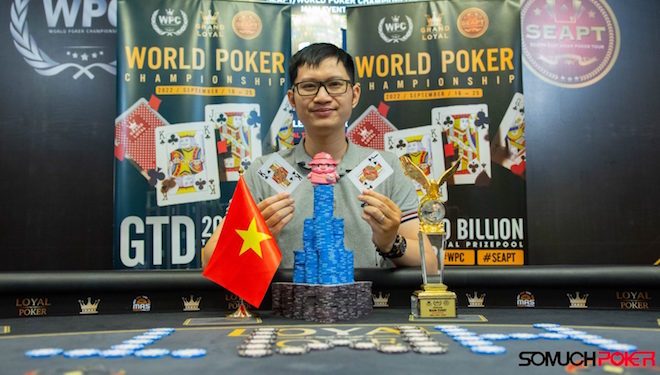 Vietnam’s Ha Manh Tuong clinches World Poker Championship Main Event for ₫3.2B (~US$ 136,069) in winnings
