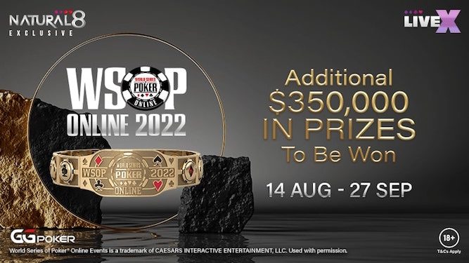 Online News: Natural8’s WSOP Online runners in for exclusive promos; Dan ‘Jungleman’ Cates featured by CNBC; PokerStars (FRESPT) opens Galactic Series with inaugural Sunday Million; Partypoker MILLIONS Online boasts over $6M in prizes