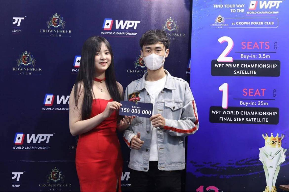 Crown Poker Club - WPTWC: Le Van Duc ruled the Mystery Bounty; Tran Thanh Hung win trophies