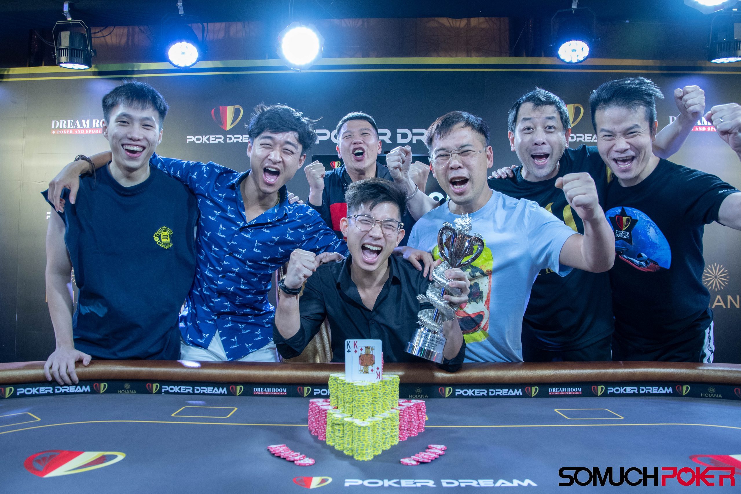 Poker Dream Vietnam: Vincent Li, Dang Thanh Luong, Gi Young Jin, Ryan Yum, Jonathan Looi win trophies