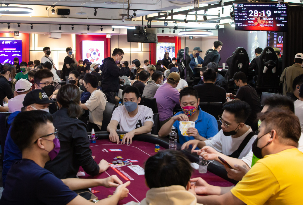 WPT Prime Taiwan in full swing at the CTP Club Taipei; early winners, POF standings; Mini HR still open and Ladies Event tonight