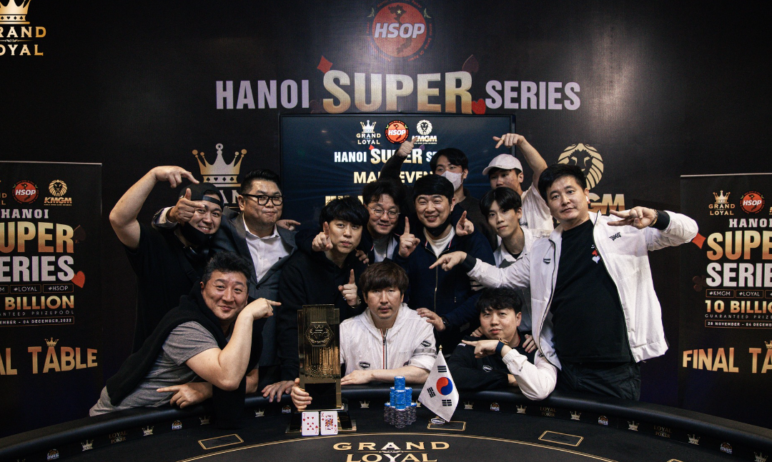 Korea’s Jae Sung Kim clinches first ever Hanoi Super Series Main Event