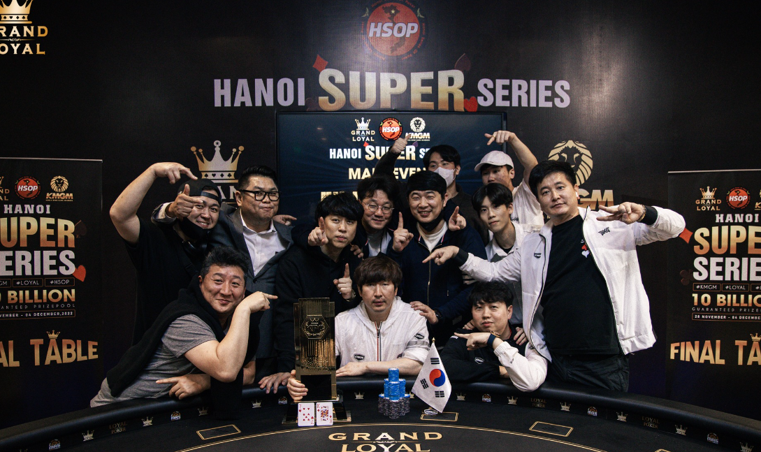Korea's Jae Sung Kim clinches first ever Hanoi Super Series Main Event