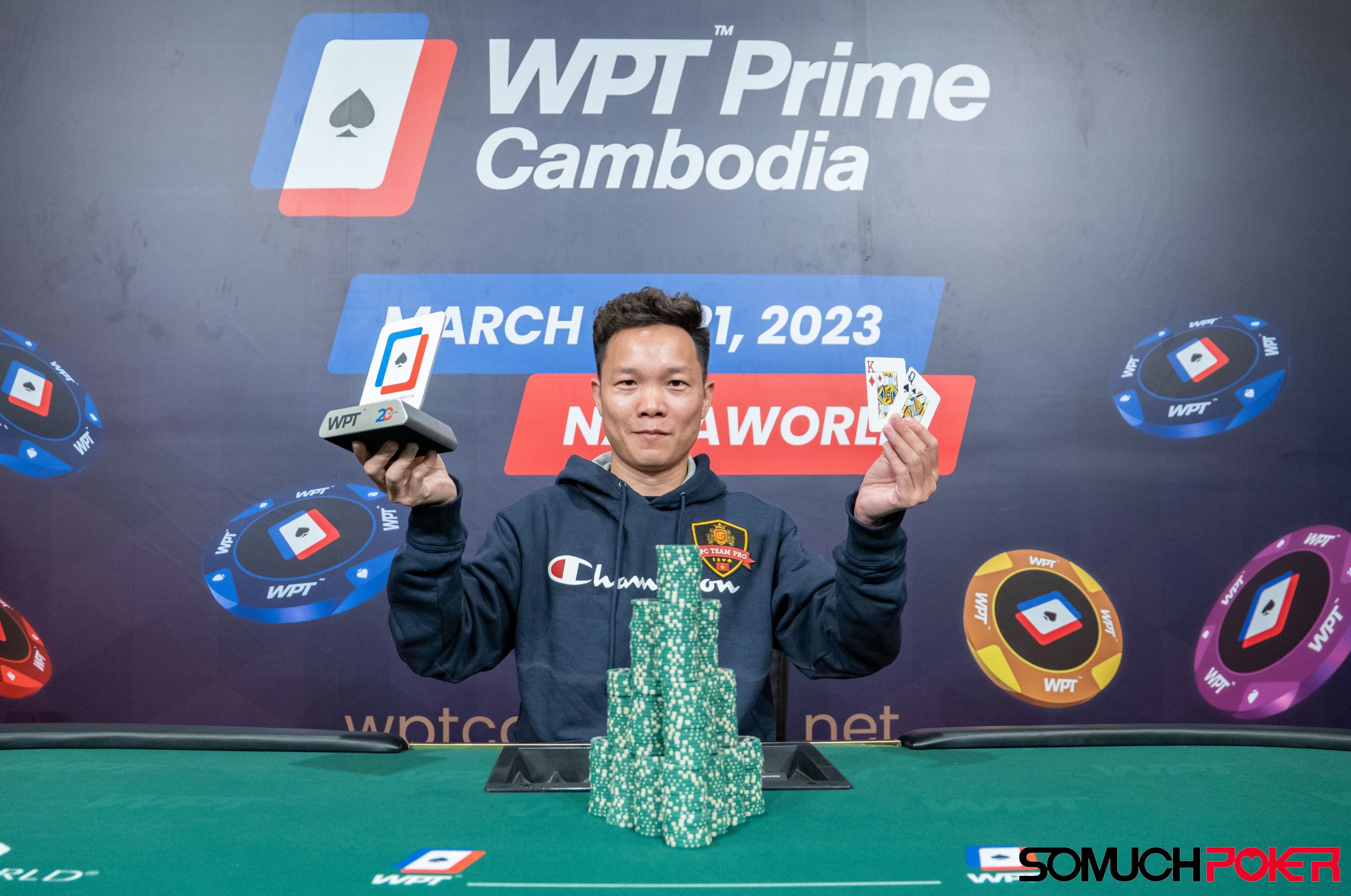 WPT Prime Cambodia: Vietnam's Huyen Duc Luu seizes first side trophy; Alok Birewar, Shen-Syu Ho top stacks at Millions and Freezeout