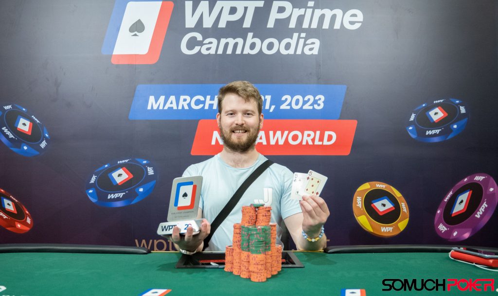 Australia's Josh McCully wins at WPT Prime Cambodia