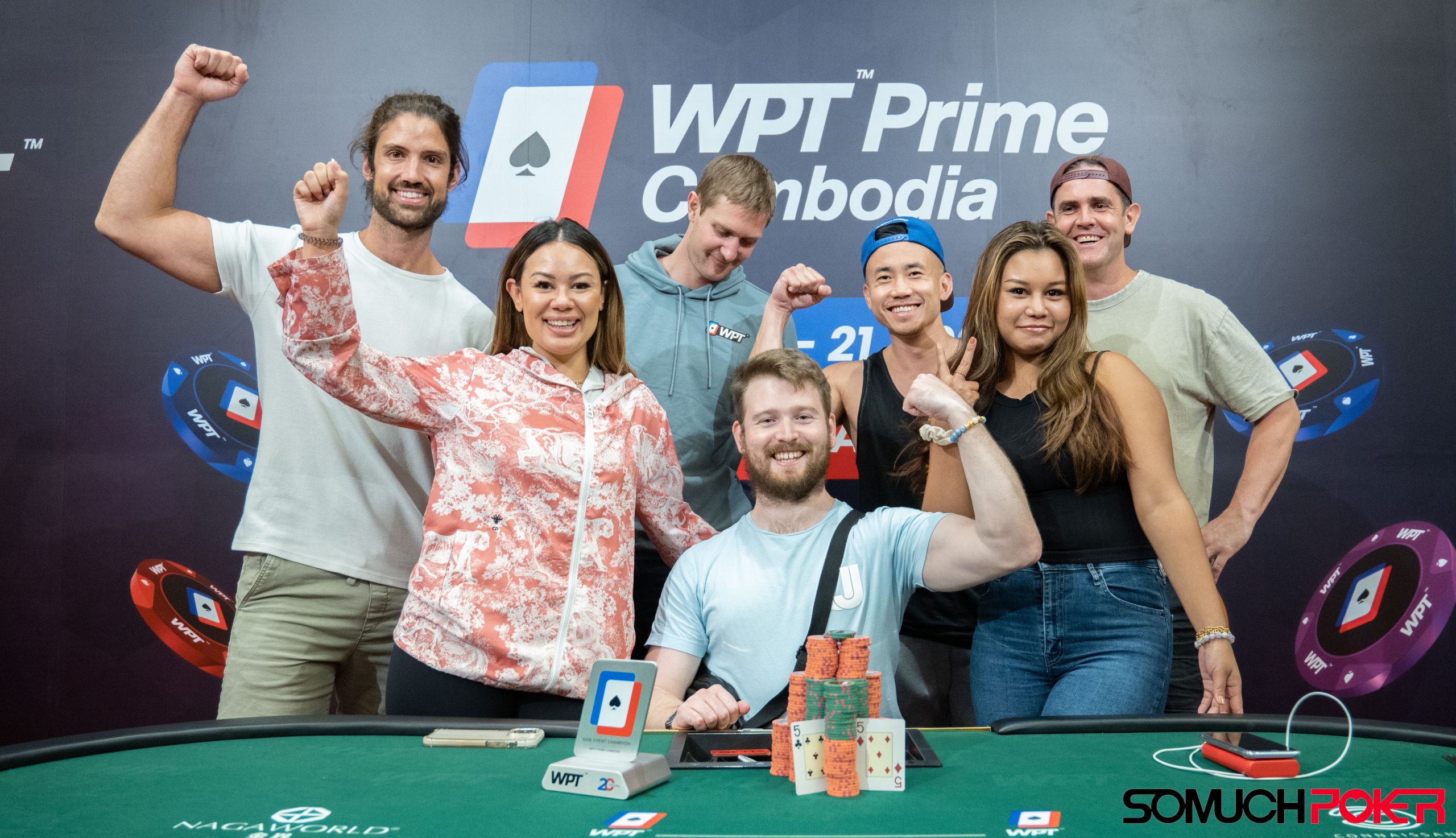 WPT Prime Cambodia: Josh McCully, Yu Ogusu, Lucas Tae win trophies; Mystery Bounty draws 550 entries, 69 advance