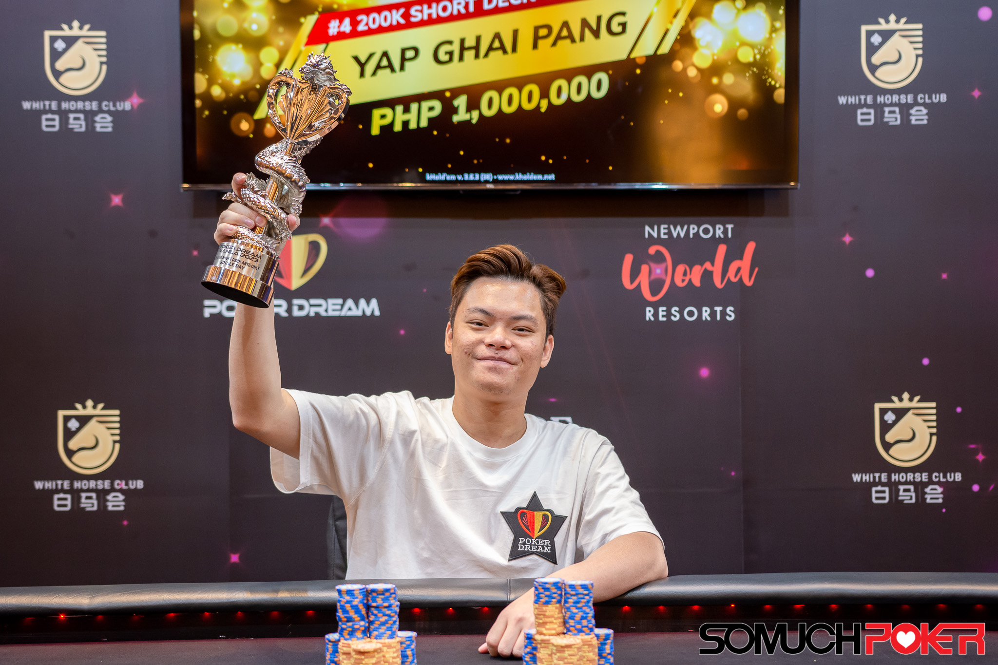 Poker Dream Manila: Super High Rollers prepare for the big one; Rene Van Krevelen crushes, Ghai Pang Yap lifts the Dragon Dream Trophy