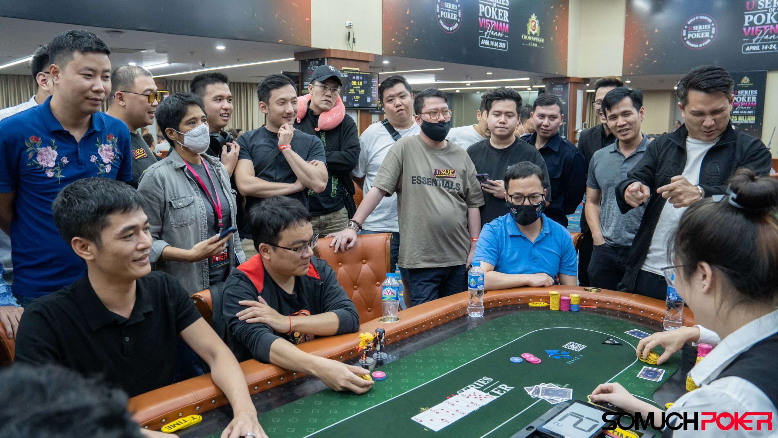 USOP Vietnam Main Event draws 851 entries for VN₫ 16.5 Billion (~US$ 700K) prize pool; 107 players into Day 2; David Erquiaga, Julian Salvesen top flights